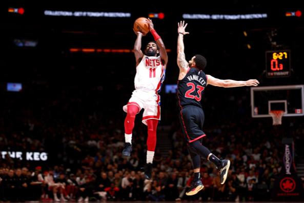 篮网逆转勇士，欧文独揽33分